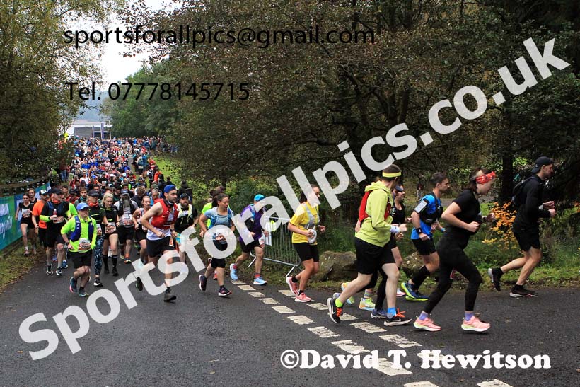 The 2024 Kielder Marathon, 2024 Kielder Marathon and Half Marathon.   Photo: David T. Hewitson/Sports for All Pics
